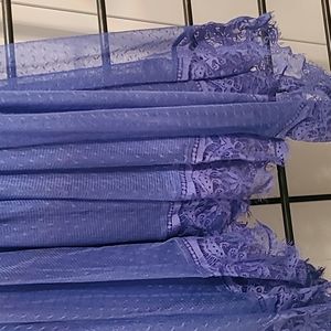 Girls dress with lace bottom